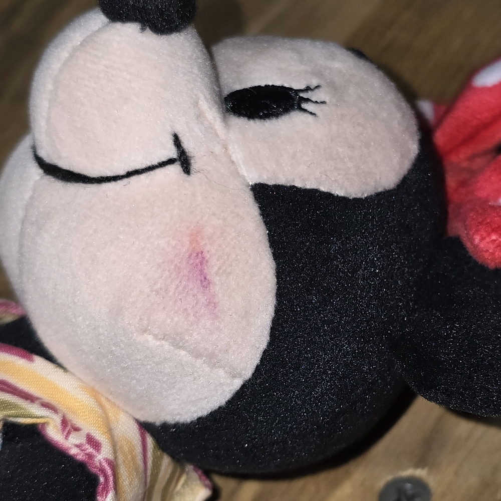 Disney nuiMOs Minnie Mouse Plush w/ Printed Wrap Dress - Picture 7 of 7